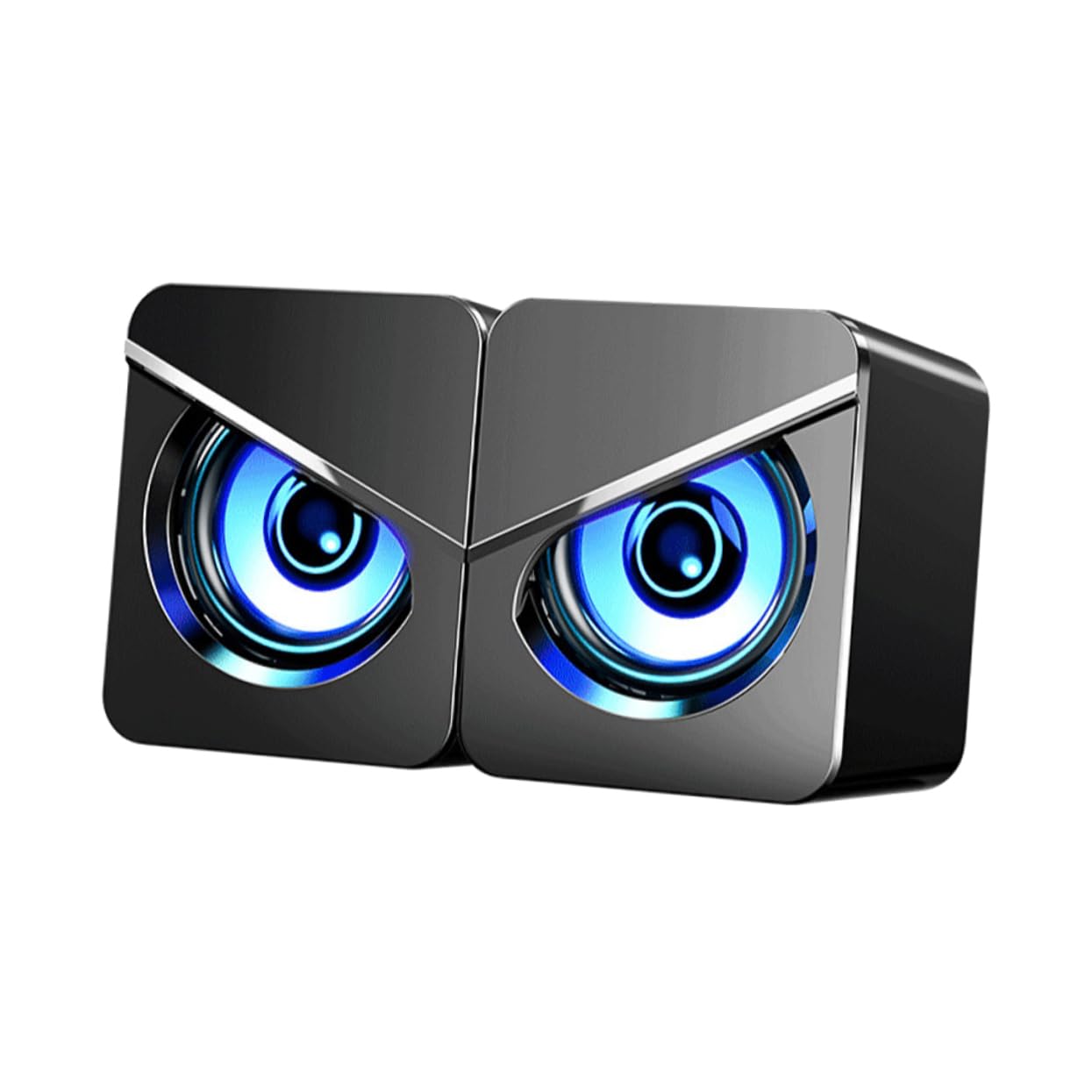 Altavoces para Ordenador de Escritorio Creativos Conexión USB Hogar Altavoz Externo para PC Altavoz para Computadora para Oficina