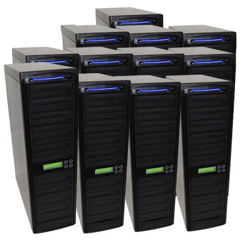 Image of Produplicator 1 to 200 CD /DVD SATA Daisy Chain Duplicator with 1TB HDD
