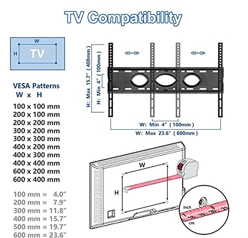 Soporte móvil para TV con ruedas y almacenamiento miniatura 5