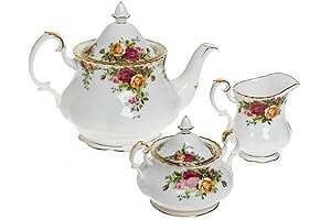 Royal Albert Old Country Roses 3-Piece Tea Set