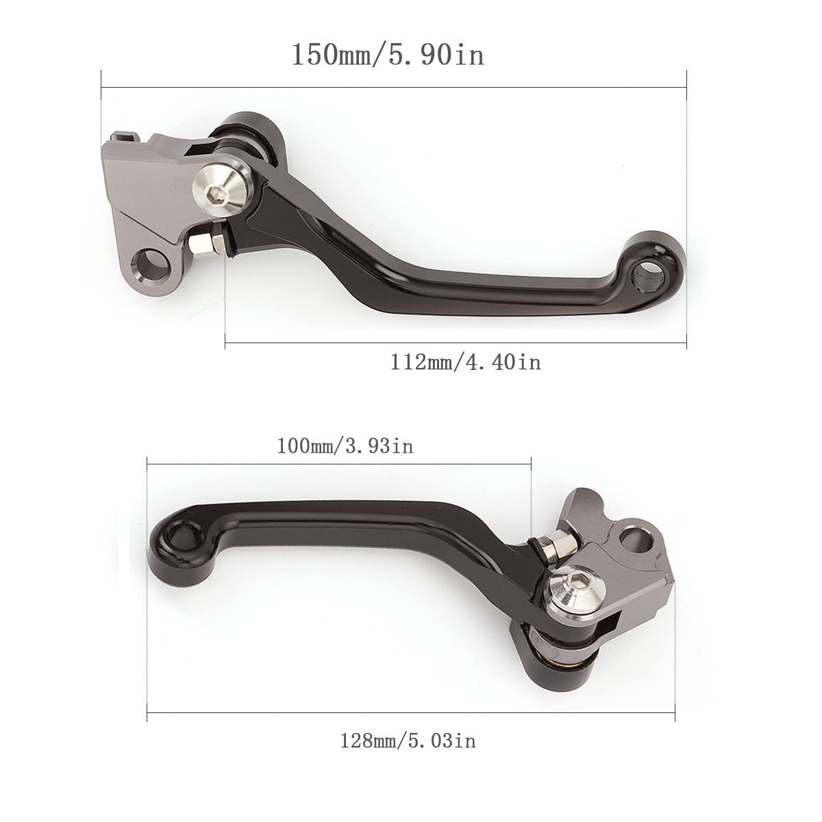 Leve dei freni Per Honda CRF300L CRF 300 L CRF300 per Rally 2021-2024 CNC Pivot Dirt per Pit Bike Leva freno frizione