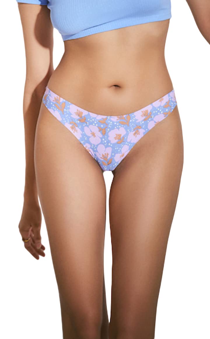 BIG LITTLE LEMONSWomen’s Cheeky Panty | Medium Coverage | Ultra-Soft, Ultra- Stretchy Fabrics | Comfortable for Everyday Movement | Made in Premium Fabrics | Variety of Solids, Prints & Lace Styles