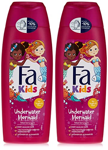 Fa Shower Gel Kids Mermaid 250ml Pack of 2 1.0 count 1
