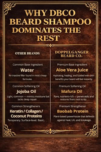 Image of Beard Shampoo - Beard Wash That Actually Softens and Conditions, Dandruff & Itch Control, One Bottle Lasts 3-4 Months, Sulfate Free & Paraben Free, Aloe & Apple Cider Vinegar (Seaside Sidepeace)