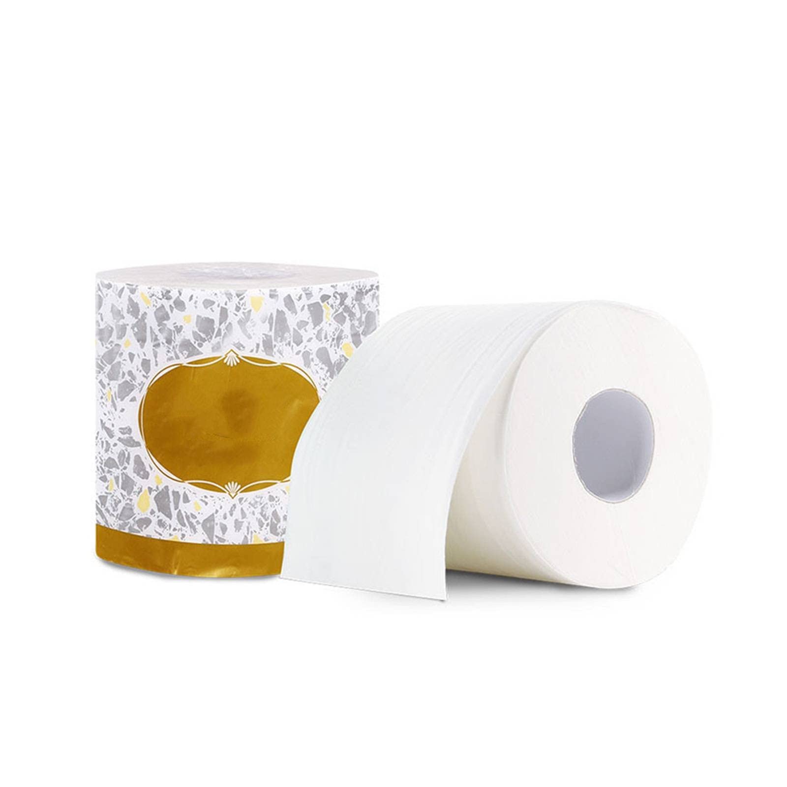 VSOLS 10 Rouleaux de 208 Feuilles/Papier Toilette de Roule (Color : White)