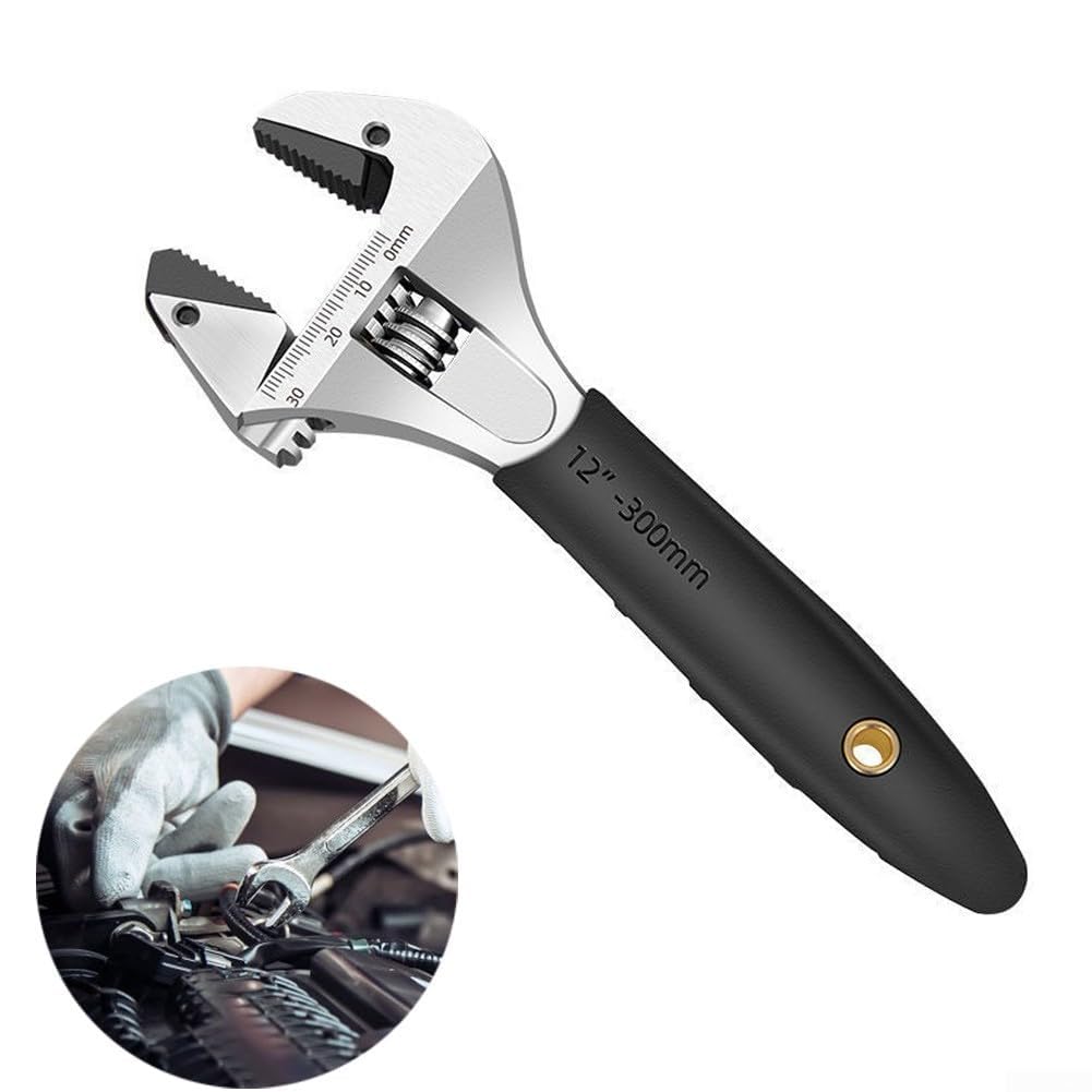Chiavi, Chiave A Cricchetto Regolabile for Tubi for Carichi Pesanti Potenza Rapida(10inch)