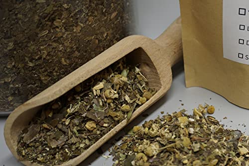 Yaupon Tea “Digestive Blend” - With Ginger Root, Chamomile, Fennel Seed, Licorice Root & Peppermint - 50 Cups (More If You Double Or Triple Steep) - 3.5 Oz (100 G) #TOP5