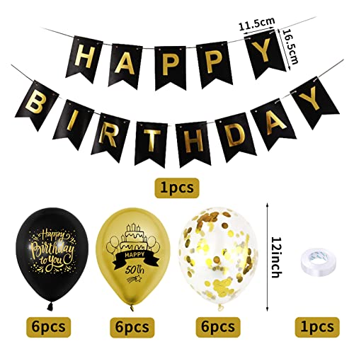 Palloncini Compleanno 50 anni,Decorazioni 50 Anni