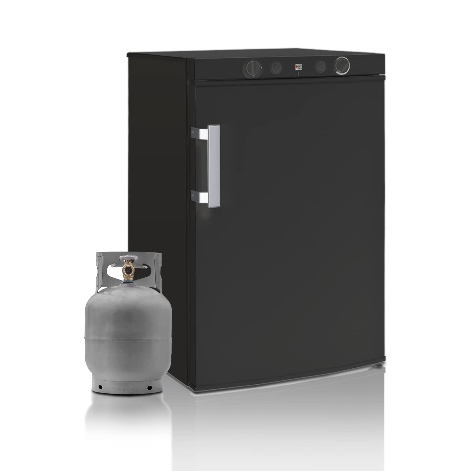 Buy Smad Propane Refrigerator 3 Way Fridge Gas/12V/110V 3.5 Cu.ft for