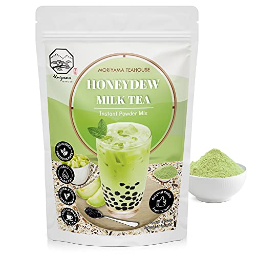 Honeydew Bubble Milk Tea Instant 3in1 Powder Mix -1kg (33 Drinks) | For Boba Tea, Milkshake, Blended...