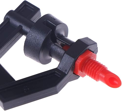 Miniatura 4 de Boquilla de trípode micro rotativa tipo G de 360, cabezal de rociadores, rociadores refractiva de nebulización para plantas de riego de refracción