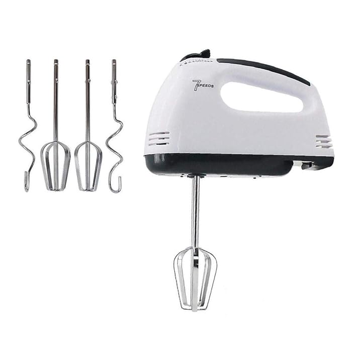 Buy Electric Hand Blender Mixer Handheld Egg Beater 7Speed Mixer