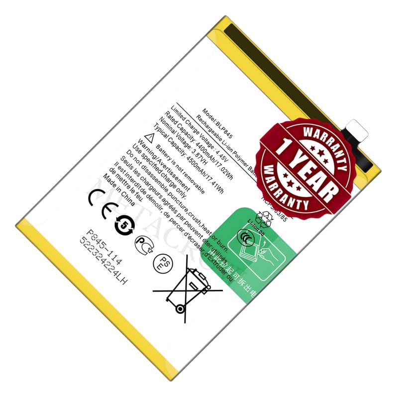 Image of Original BLP845 Battery Compatible for OnePlus Nord CE 5G (EB2101, EB2103) - (4500mAh) - 1 Year Warranty JK10