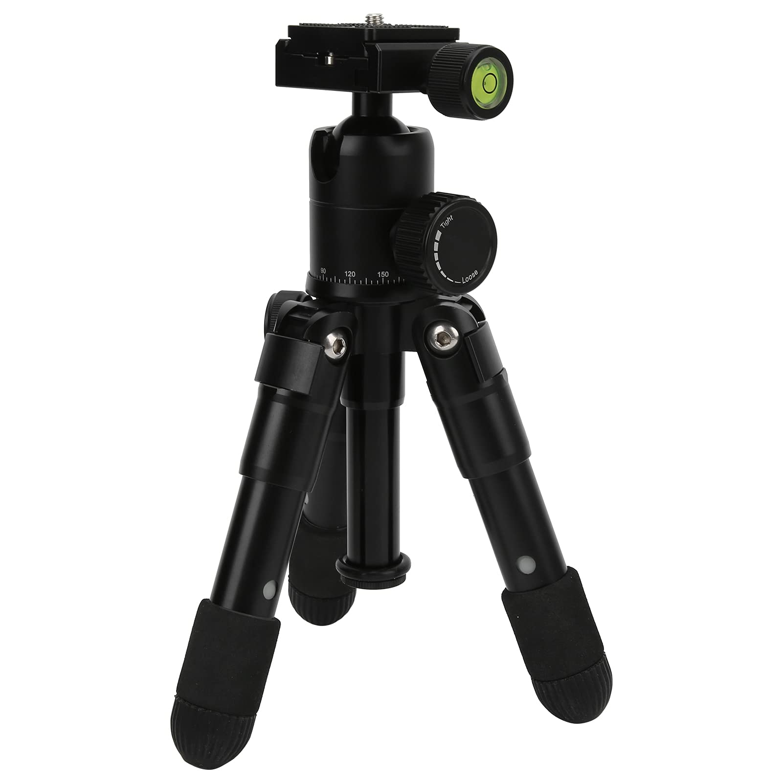 Micro treppiede portatile in lega di alluminio per fotocamera reflex a specchio Capacità di carico 1,7 libbre per fotografi principianti