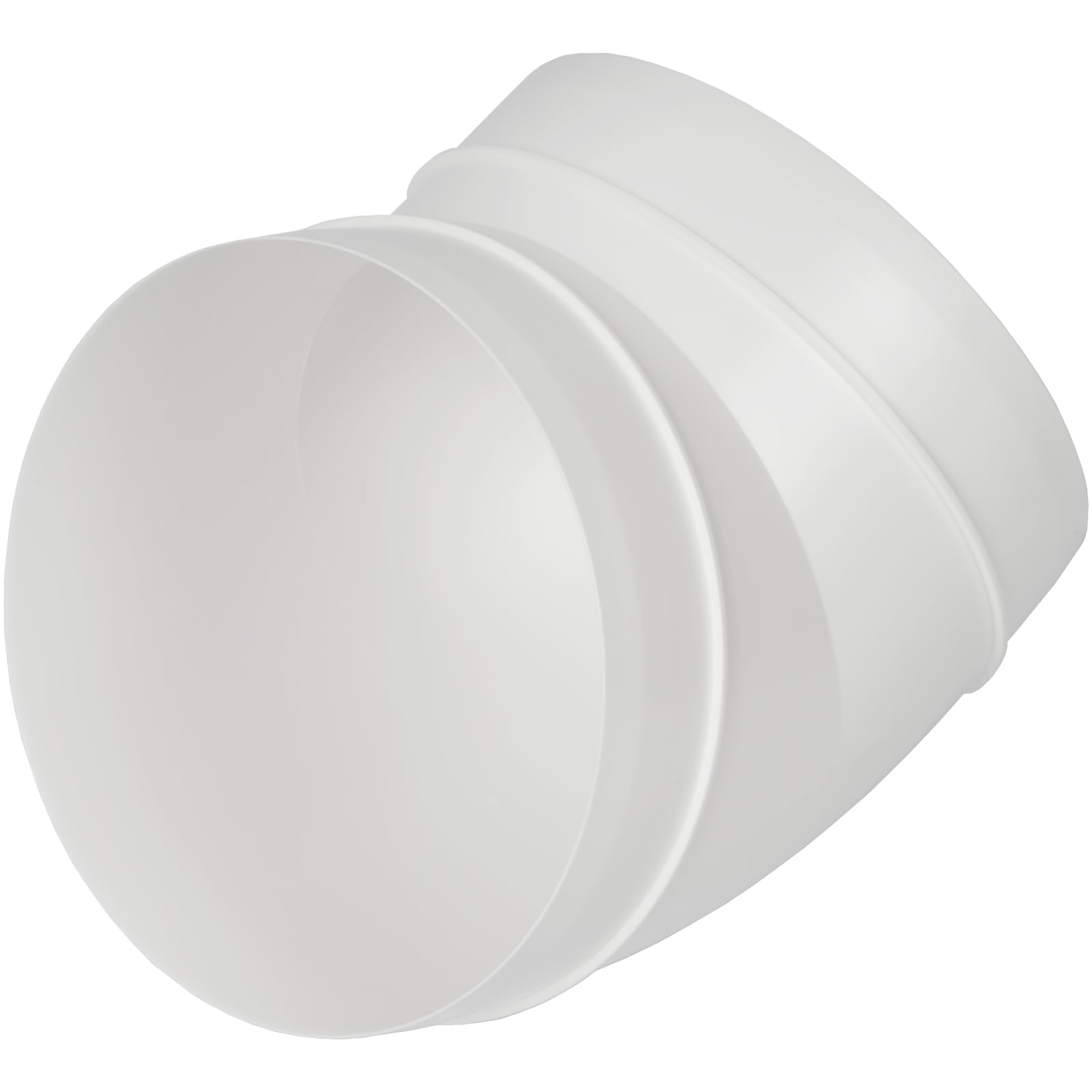 Vent Systems Coude de 150 mm de diamètre - Raccord de tuyau à 45 degrés - Tuyau de ventilation flexible en plastique ABS