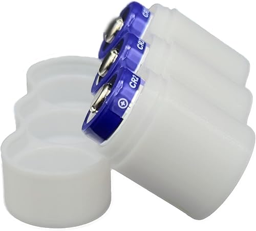 Miniatura 4 de Protect Your Power - Funda para batería Slimline CR2, material suave y duradero, paquete de 2 (soporta 3 baterías)