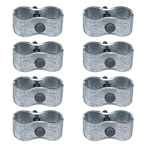 Hittite 32mm Hundehütten-Paneelklemmen Set 8