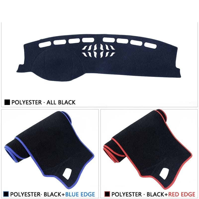Protector solar salpicadero VW Arteon acabado exclusivo con borde rojo 3