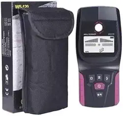 Scanner Detector Parede Tubo Cano Pvc Água Madeira Fio Metal Cor Preto