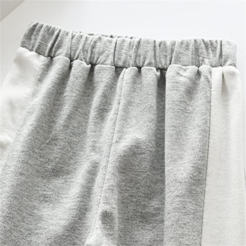 Toddler Boy Girl Joggers Sweatpants Elastic Waist Pull on School Uniform Hiking Pants Cotton Trousers Fall Outfit4