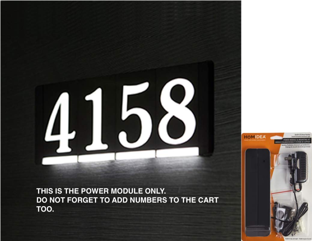 Buy HOMIDEA Backlit Led House Numbers. Light Up House Numbers