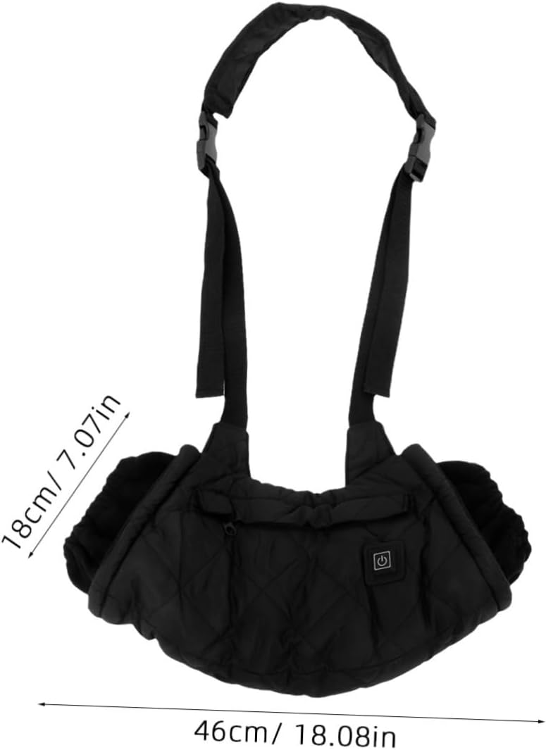 Portable Heated Hand Muff Pouch Electric Warmer for Camping Hunting and Outdoor Use Temperature Soft Blend Winter Essential