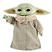 Mattel Star Wars The Mandalorian Grogu RC 12-inch Plush Toy, Real Moves Soft Body Doll with Remote-Controlled Motion & Sounds