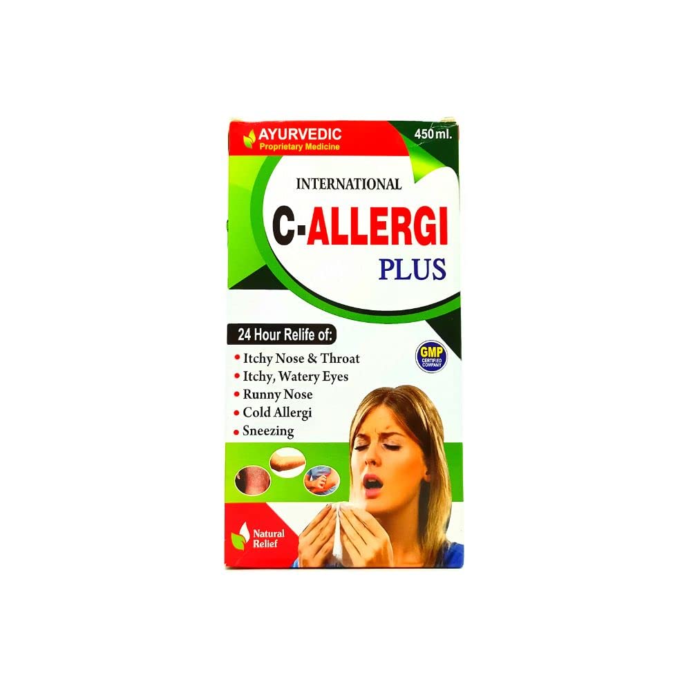 HERBSHD Ayurvedic C-Allergi Plus Syrup For Allergy And Itchy.-image-15