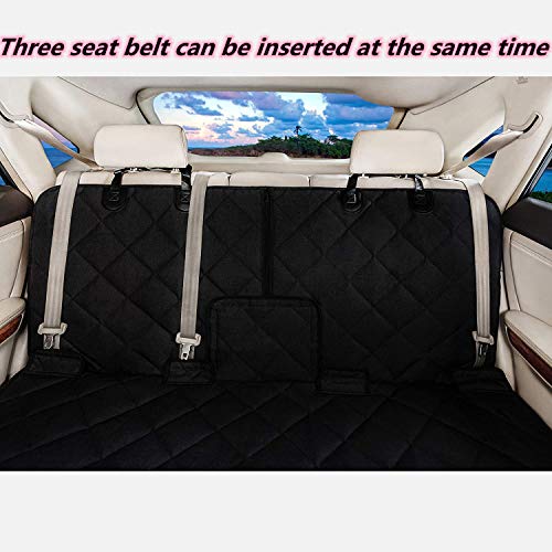 Petalage Bench Dog Car Seat Cover For Back Seat Waterproof Dog Seat Covers Durable Scratch Proof Nonslip, Protector For Pet Fur & Mud Washable Backseat Dog Cover For Cars Armrest Compatible #TOP2