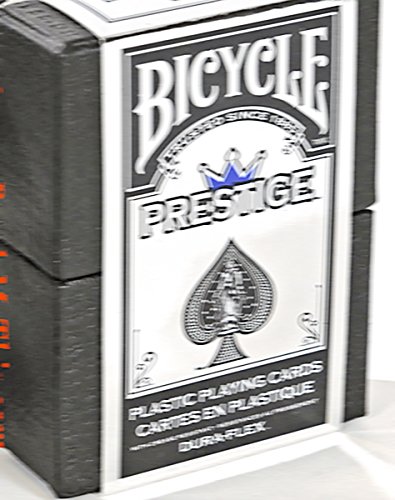 Duraflex All Plastic Bicycle Prestige Playing Cards _ Bundle of 2 Decks