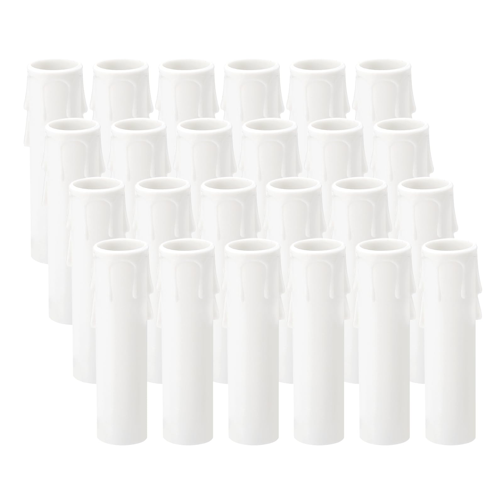 PATIKIL 3.5 Inch Tall Candle Covers Sleeves
