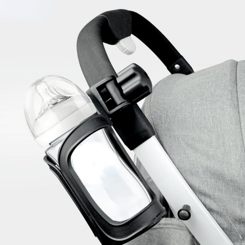 Stroller Cup Holder Rack Ultimate Accessory for Carts Carriages & More 3