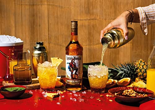 Captain Morgan Original Spiced Gold | Blended Rum | Karibischer Geschmack | aus italienischen Gefilden | 35% vol… – Bild 6