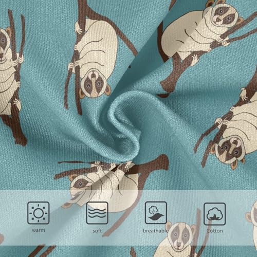 Little Girl Underwear Toddler Panties Kids Undies Lemur Soft Cotton Briefs 2T-8Y3