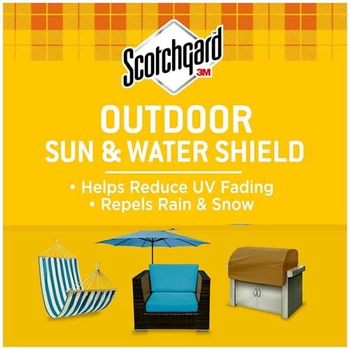 Image of Scotchgard Outdoor Water & Sun Shield Fabric Spray, Water Repellent Spray for Spring and Summer Outdoor Gear and Patio Furniture, 10.5 oz