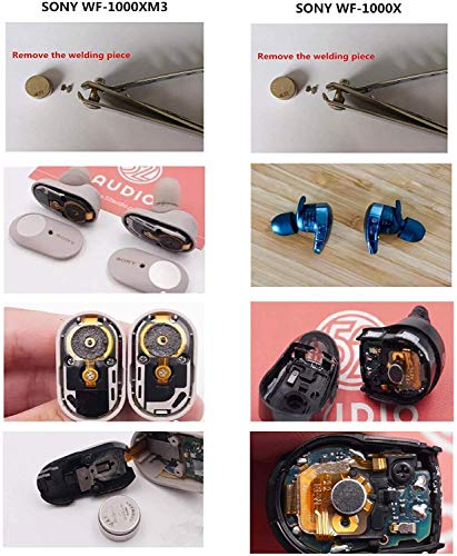 (Pacote com 2) CP1254 A3 Bateria de substituição para Jabra rox B&O H5 Fitbit Pulseira Óculos de ouv