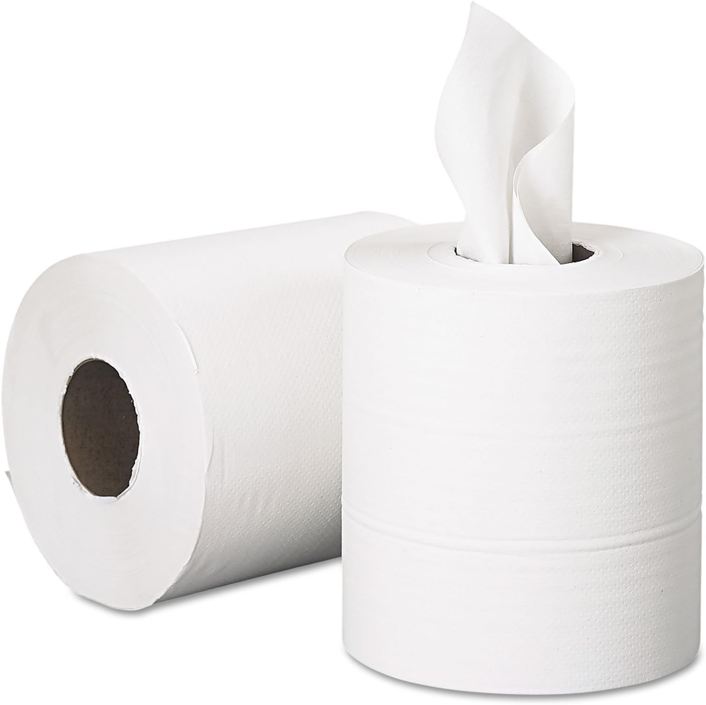 ECO CARE 6x550gr Center Pull Maxi Roll Tissue Paper Towels-Perforated - 158 METERS