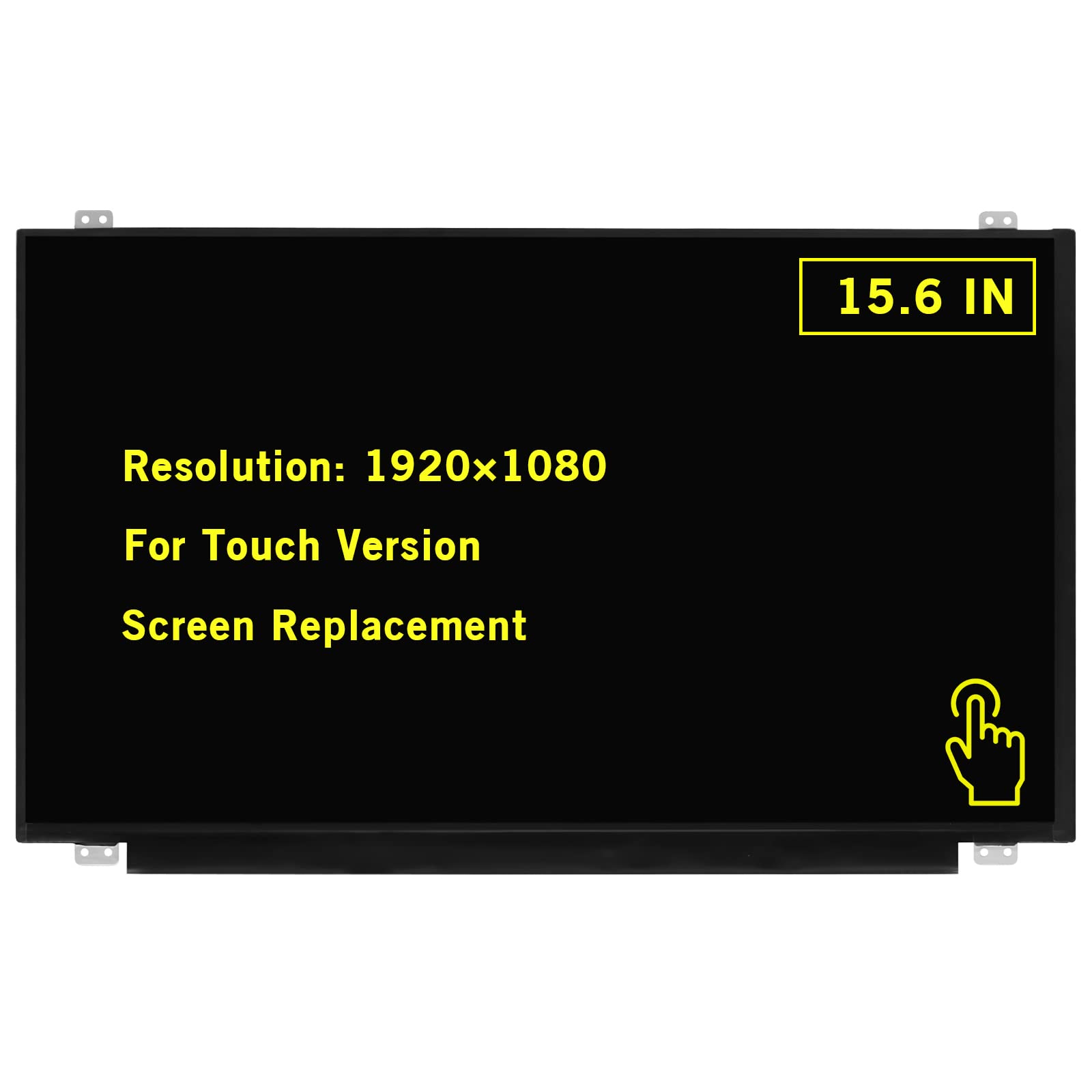 GBOLE 15.6" New Screen Replacement for Dell Inspiron 3593 Full-HD 1920x1080 40Pin Touch Screen LED LCD Display Panel