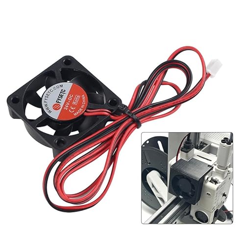 Ventilador extrusor de extremo caliente para Bamboo Lab A1/A1 mini boquilla ventilador de refrigeración axial 4010 24 V extrusora Hotend ventilador disipador de calor