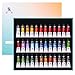 MeiLiang Watercolor Paint Set 36 Vibrant Colors 5ml / 0.17 Fl Oz Tubes, Watercolor Tubes with Great Value, Water Color Paints Art Supplies for Adults, Artists & Beginners