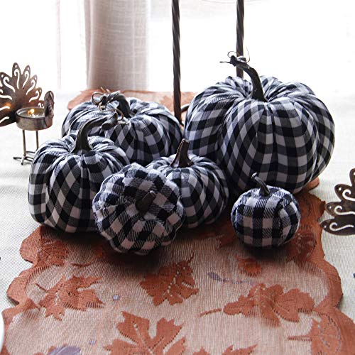 image for winemana Thanksgiving Artificial Pumpkins Decoration, Vivid Fake Foam 