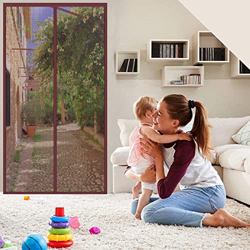 Zanzariera Magnetica per Porte,115x250cm(W*H)