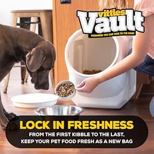 Gamma2vittlesvaultstackablepetfoodstoragecontainerwithlidfitsupto60lbsofdrypetfooddogandcatkibblemadeintheusa145lx19h Urban Country Home Decor Gamma2 vittles vault stackable pet food storage container with lid fits up to 60 lbs of dry pet food dog and cat kibble made in the usa 145l x 19h urban country home decor