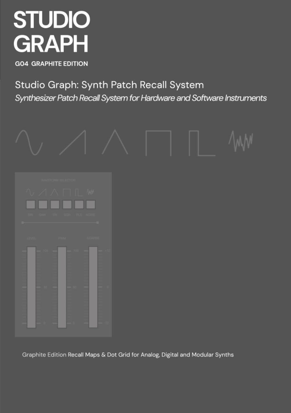 STUDIO GRAPH G04: Synth Patch Recall System: Synthesizer Patch Recall System for Hardware and Software Instruments (STUDIO GRAPH G-Series)