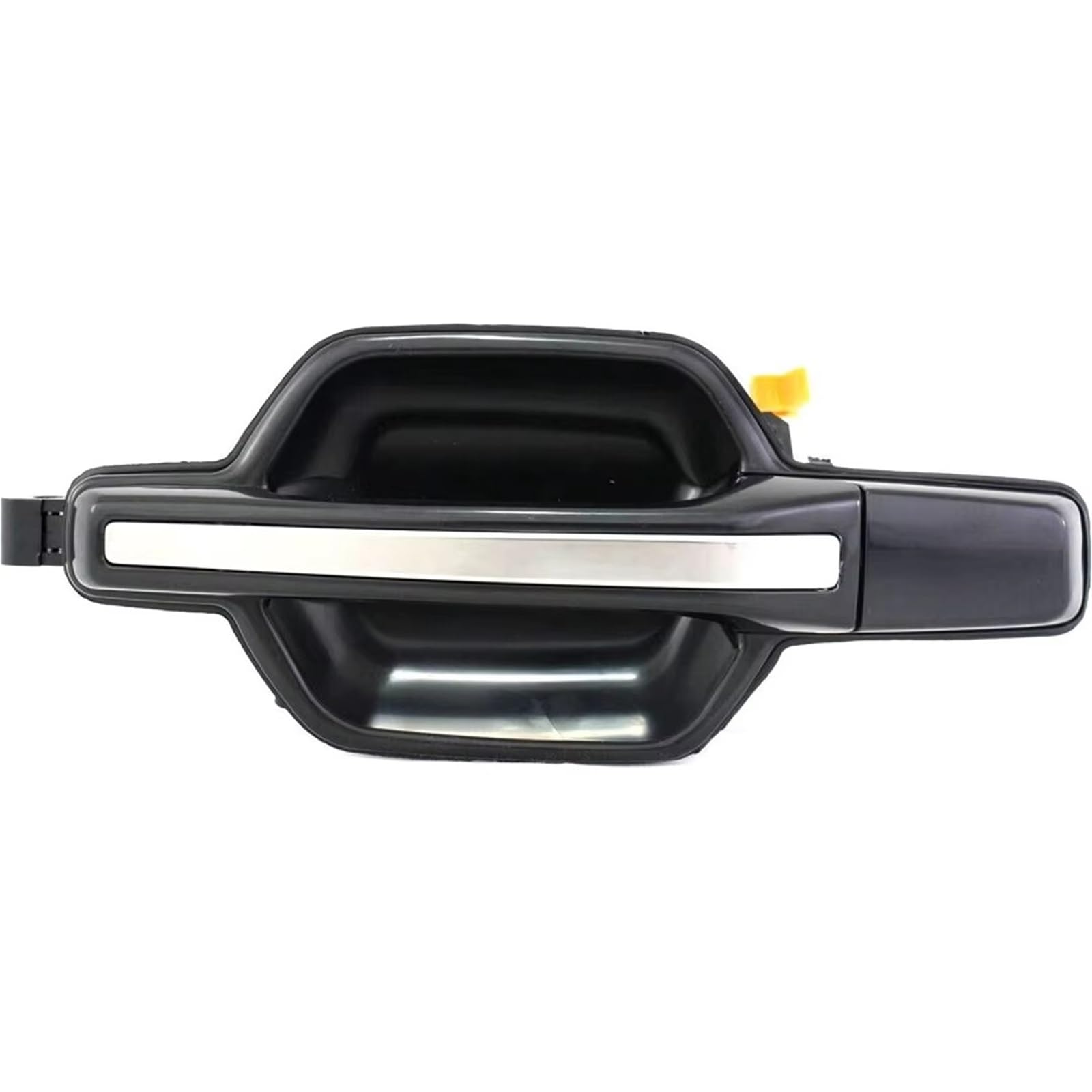 LERYYCX with a Clasp Compatible with Mitsubishi for Montero 2001 2002 2003 2004 2005 2006 Half Chrome Black Exterior Outside Door Handle OEM: MR970425