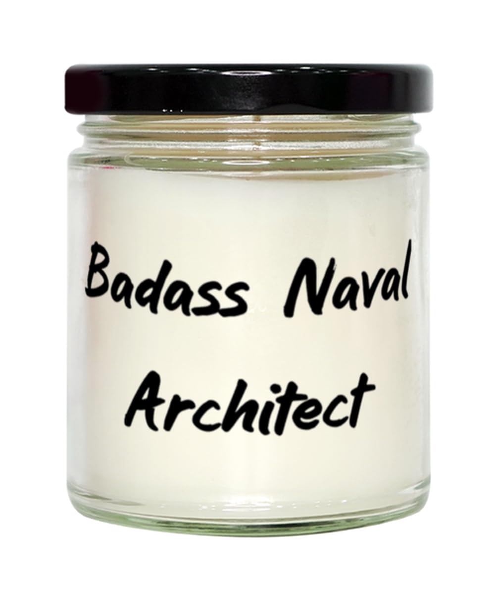 Fun Naval architect Scent Candle, Badass Naval Architect, Gag Gifts for Coworkers from Colleagues, Birthday Gifts, Naval architect mug, Naval architect keychain, Naval architect Tshirt, Naval