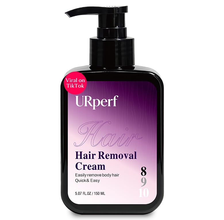 Hair Removal Cream for Body, Legs, Arms, Underarms & Bikini Line, 5.07 Fl Oz / 150 mL