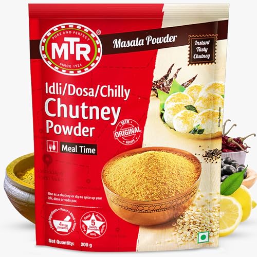 Comparison: Best Blender For Indian Chutneys 2 MTR Spiced Chutney Powder - Indian Spice Blend with Black gram dal, Red Chilli, Curry Leaves, Mustard, and Asafoetida - Instant and Easy to use - Ideal for Meal Time - 200g