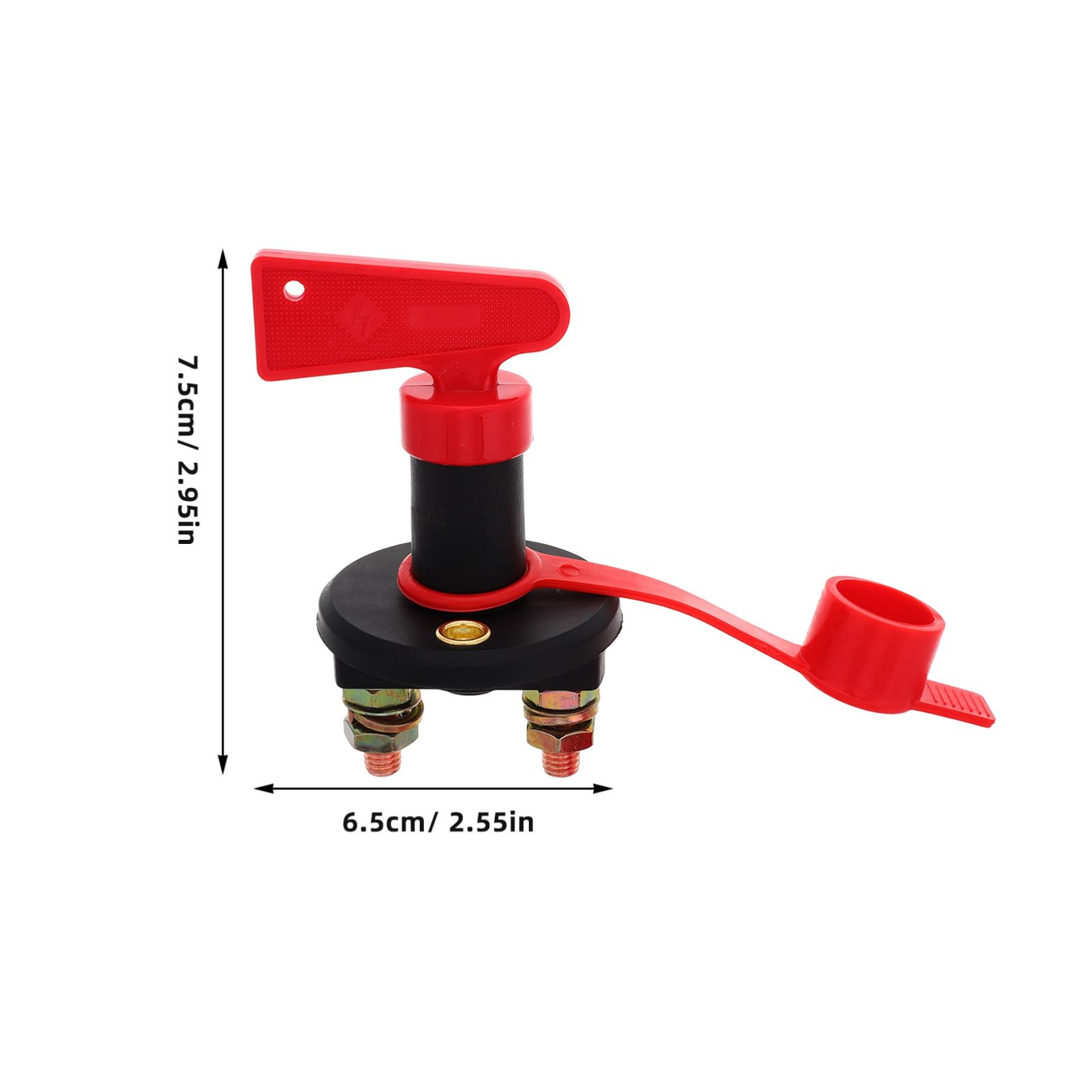 Cabilock Universal Rv Battery Disconnector Marine Battery Cut off Switch for Trucks and Boats