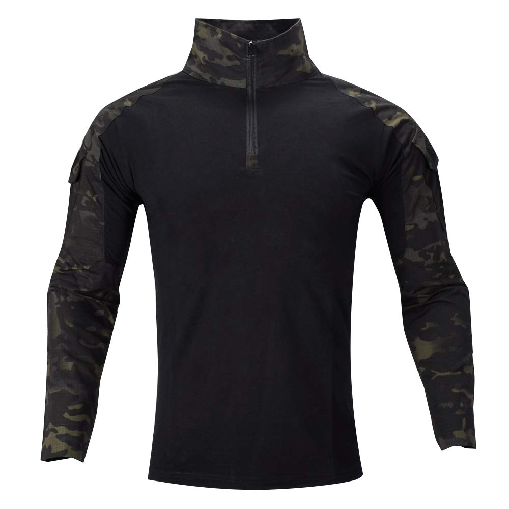 SINAIRSOFTTactical Pants Shirt with Knee Pads Army Airsoft Combat BDU Pants Shirt Typhon